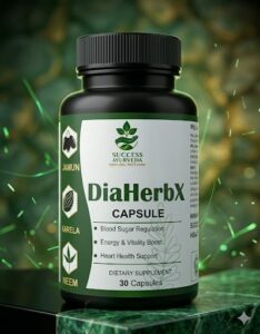 DiaHerbX capsule for blood sugar control diabetes ayurvedic supplement