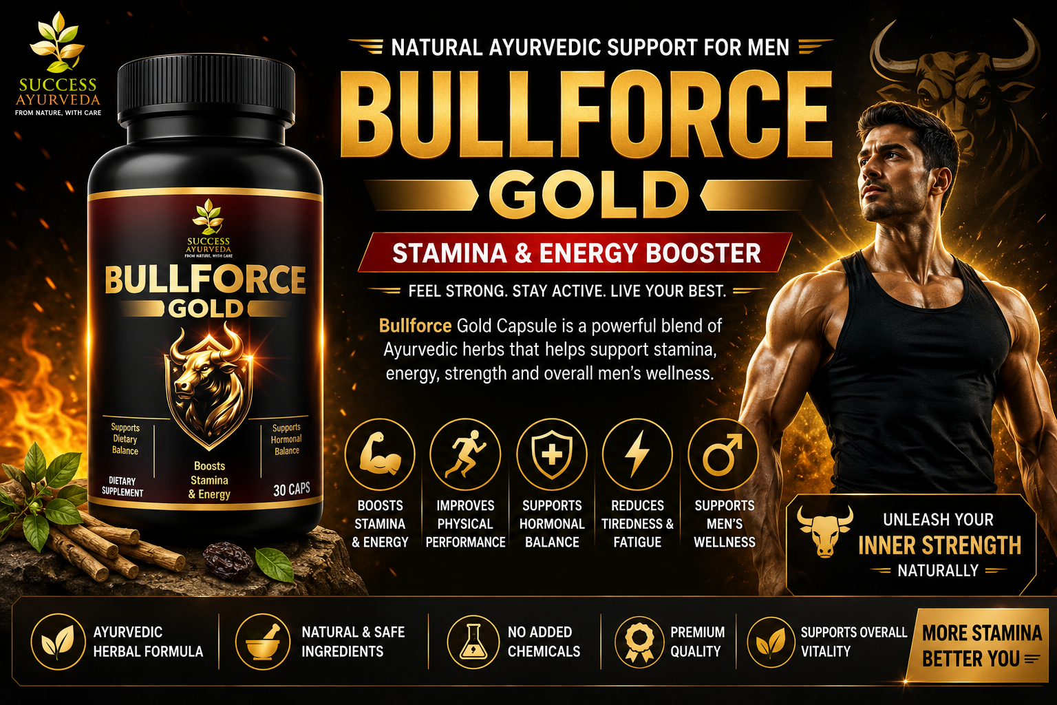 Bullforce Gold Capsule for Men