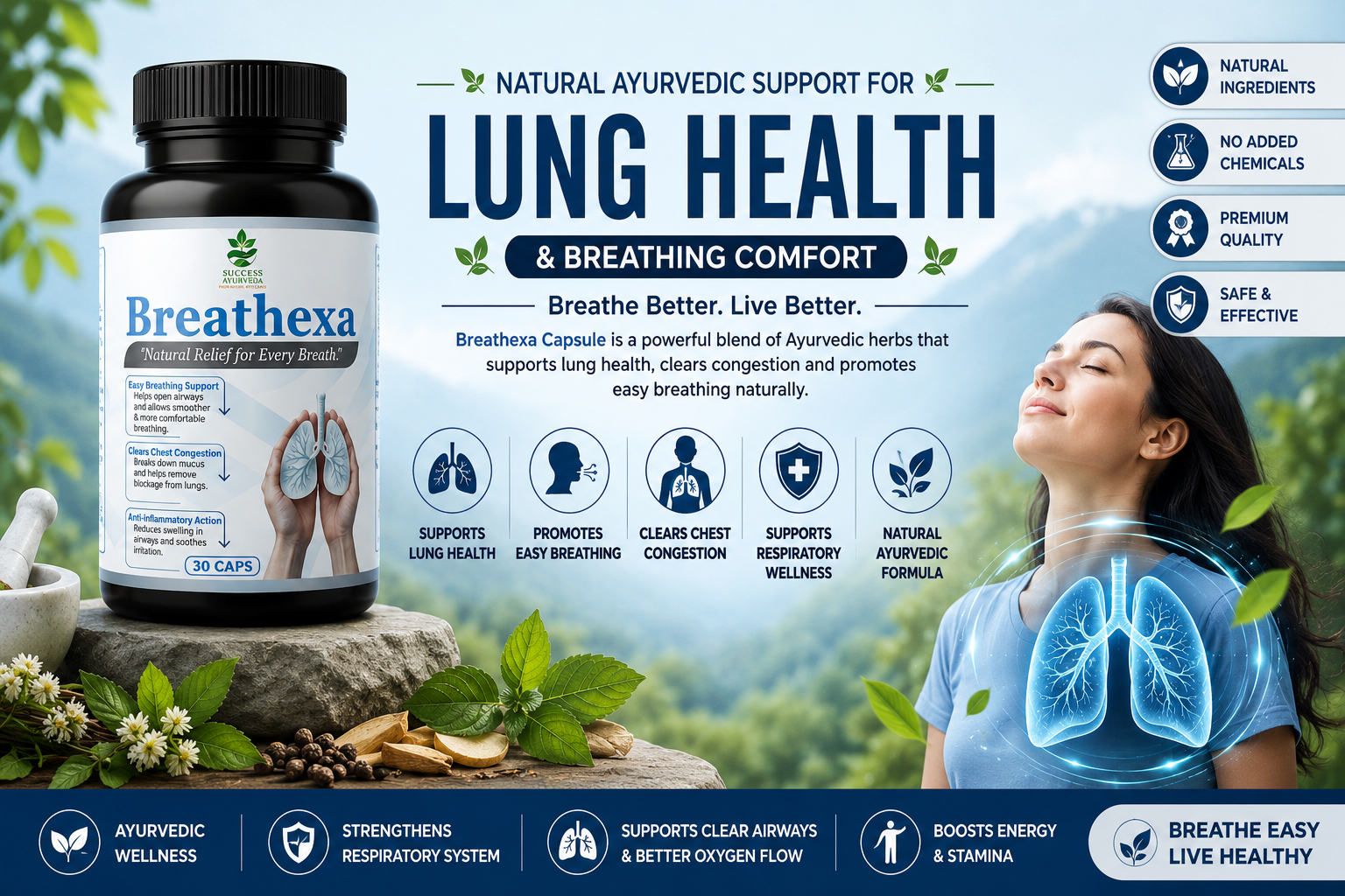 Breathexa Capsule for Lung Health
